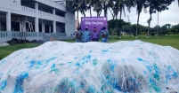 পুড়িয়ে দেওয়া হলো কোটি টাকার নিষিদ্ধ জাল