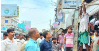 শ্রীমঙ্গলে যানজট নিরসনে ফুটপাত দখলমুক্তকরণে অভিযান