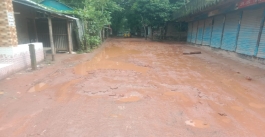 প্রতাপ সাহা রোডে কয়েক যুগেও হয়নি সংস্কার
