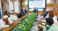 হাজীগঞ্জ বাজারের রাস্তা, ফুটপাত ও ওয়াকওয়ে সব দখলমুক্ত রাখা হবে  ----------জেলা প্রশাসক মোহাম্মদ মোহসীন উদ্দিন
