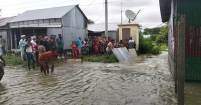 রাজরাজেশ্বরে জোয়ারের পানির ভয়াবহতা