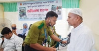 জুলাই পুনর্জাগরণে বিনামূল্যে স্বাস্থ্যসেবা ক্যাম্প