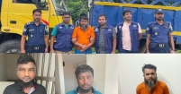 হাজীগঞ্জ থানা পুলিশ কর্তৃক ডাকাতির ঘটনায় ব্যবহৃত দুটি ট্রাক, সরঞ্জাম  উদ্ধারসহ ৩ ডাকাত গ্রেফতার