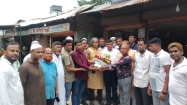 শাকিল পাটোয়ারীর  কবর জিয়ারতে শহীদ জিয়া স্মৃতি সংসদ  কেন্দ্রীয় নেতৃবৃন্দের চাঁদপুরে আগমন