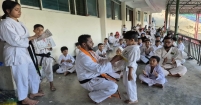 চাঁদপুরে মার্শাল আর্টের প্রতি আগ্রহ শিশুদেরই বেশি