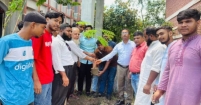 মতলব উত্তরে নব দিগন্ত ফাউন্ডেশনের শুভ উদ্বোধন ও বৃক্ষরোপণ কর্মসূচি সম্পন্ন