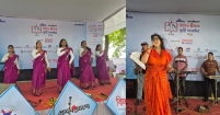 চাঁদপুরে কৃতী সংবর্ধনায় মোলহেডে নাচে-গানে বর্ণিল আয়োজন