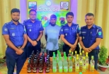 শ্রীমঙ্গলে বিদেশি মদসহ কারবারি গ্রেপ্তার