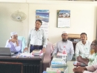 উসমানিয়া কামিল মাদ্রাসা পরিদর্শনে জেলা শিক্ষা অফিসার