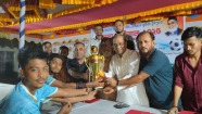 যুবসমাজ নিয়মিত খেলায় অংশ নিলে কোনো বাজে নেশায় যুক্ত হবে না