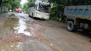 শাহরাস্তিতে যান চলাচলের অনুপযোগী হয়ে পড়ছে চাঁদপুর-কুমিল্লা  আঞ্চলিক মহাসড়ক