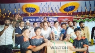 মতলব উত্তরে নুরু মিজি ফ্রিজ-টিভি কাপ মিনি ফুটবল টুর্নামেন্টের ফাইনাল ও পুরস্কার বিতরণ