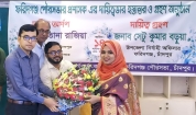 ফরিদগঞ্জ পৌরসভার নবাগত ও বিদায়ী প্রশাসকের দায়িত্ব অর্পণ ও গ্রহণ অনুষ্ঠান