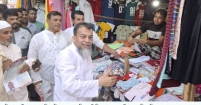 ফরিদগঞ্জ পৌর এলাকায় বিএনপির ৩১দফার লিফলেট বিতরণ করলেন এমএ হান্নান