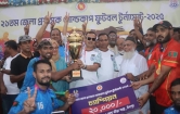 মতলব উত্তর উপজেলা ফুটবল দলকে অভিনন্দন