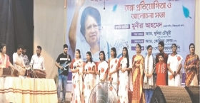 সাংস্কৃতিক উৎসবে সপ্তসুর সংগীত একাডেমির মনোজ্ঞ পরিবেশনায় মুগ্ধ দর্শকরা