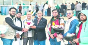 রাজনীতির ঊর্ধ্বে মানবতা গাজার পাশে আমীরে জামায়াত