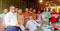 চাঁদপুর-৩ আসনে ধানের শীষে ভোট চেয়ে রাইচ মিল মালিক সমিতির  নির্বাচনী প্রচারণা