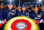 ভাষা শহীদদের প্রতি জেলা পুলিশের শ্রদ্ধা নিবেদন