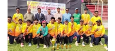 জেলা ক্রীড়া অফিসের টি-২০ ক্রিকেটে চ্যাম্পিয়ন ইয়েলো দল