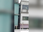 ফরিদগঞ্জে চারতলা ভবন হেলে পড়ার অভিযোগ