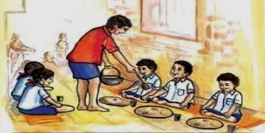 চাঁদপুরে মিড-ডে মিল চালুর একদিন পরই অনিয়ম: পুষ্টিকর দুধ ছাড়াই দেওয়া হচ্ছে শুকনো পাউরুটি