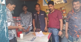 ফরিদগঞ্জে থানার মোড় থেকে ইয়াবা ট্যাবলেটসহ যুবক আটক