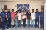মতলবে ৫ মাদক ব্যবসায়ীসহ ৬ আসামি গ্রেফতার