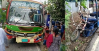 মতলবে জৈনপুর এক্সপ্রেস-অটোবাইক সংঘর্ষ