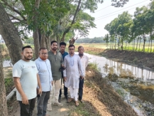 বিশ্বখাল পুনঃখনন এবং বিজ্ঞান ও প্রযুক্তি বিশ্ববিদ্যালয় অবকাঠামোর  ভিত্তিপ্রস্তর  স্থাপনকে কেন্দ্র করে শাহমাহমুদপুরে জনতার ঢল নামার প্রত্যাশা