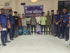 রামগঞ্জে ৬ মাদক ব্যবসায়ী গ্রেফতার