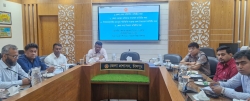 জেলা প্রশাসক সম্মেলন কক্ষে চারটি বিভাগের মাসিক সভা