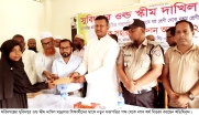 সুবিদপুর ওল্ড স্কীম দাখিল মাদ্রাসার অর্ধশত শিক্ষার্থী পেলো নতুন সভাপতির আর্থিক সহায়তা
