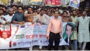 তারেক রহমানকে স্বাগত জানিয়ে ফরিদগঞ্জে ছাত্রদলের শুভেচ্ছা মিছিল