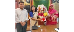 শাহরাস্তি উপজেলা নির্বাহী কর্মকর্তা হিসেবে মনিরা খাতুনের যোগদান