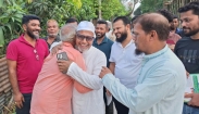 হাজীগঞ্জে মেয়র প্রার্থী হাসান মিয়াজীর গণসংযোগ
