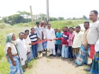৬-৭ গ্রামের হাজারো মানুষের দুর্ভোগ লাঘবে তিন শ' ফুট বাঁশের সাঁকো নির্মাণ