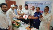 মতলব থানায় লাশ বাহী গাড়ী কিনতে কেএফটি ট্রাস্টের  অর্থ প্রদান