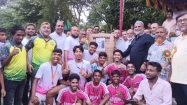 ফ্রিজ কাপ মিনি ফুটবল টুর্নামেন্টে চ্যাম্পিয়ন বিএম ট্যুর এন্ড ট্রাভেলস