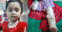 শিশু তাইফা এ জনমে আর হাঁটতে পারবে না