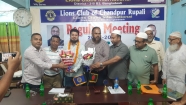 লায়ন্স ক্লাব অব চাঁদপুর রুপালীর মাসিক       রেগুলার মিটিং ও পরিচিতি সভা