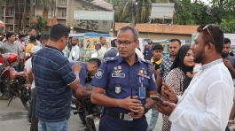 পুলিশ সুপারের নেতৃত্বে  একযোগে পরিচালিত হলো ট্রাফিক বিভাগের বিশেষ অভিযান