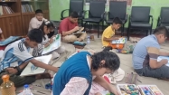 সাহিত্য একাডেমির ৪০তম প্রতিষ্ঠাবার্ষিকীতে চিত্রাঙ্কন প্রতিযোগিতায় পুরস্কৃত হচ্ছেন ৮ শিক্ষার্থী