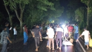 শাহরাস্তিতে সড়ক দুর্ঘটনায় আহত ৫ : বিক্ষুব্ধ জনতার সড়ক অবরোধ