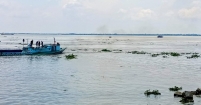 মেঘনার ঘূর্ণিস্রোতে ৪৪০০ বস্তা সিমেন্টসহ ট্রলার ডুবি, কোটি টাকার ক্ষতি