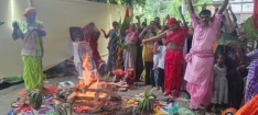 বাবুরহাট নান্টু দে’র বাড়িতে বার্ষিক শ্রীশ্রী গীতা যজ্ঞ অনুষ্ঠিত