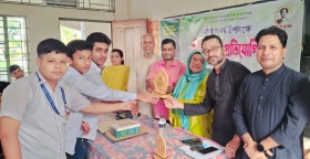 ডিএন হাই স্কুলে প্রীতি বিতর্কে চ্যাম্পিয়ন 'রুদ্র-মঙ্গল'