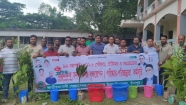 মতলব উত্তরে স্বেচ্ছাসেবক দলের প্রতিষ্ঠাবার্ষিকীতে বৃক্ষরোপণ ও পরিচ্ছন্নতা অভিযান