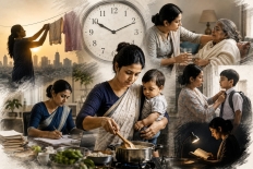 বেতনের বাইরে যে অর্থনীতি : নারীর অদৃশ্য শ্রমের হিসাব কে রাখে?