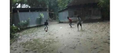 শ্রীনগরে খেলার মাঠের অভাব : বিকল্প হিসেবে বাড়ির উঠানই শিশুদের ভরসা
